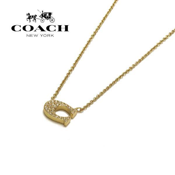 コーチ ネックレス レディース COACH アクセサリー C ネックレス 91433 GLD ギフト...
