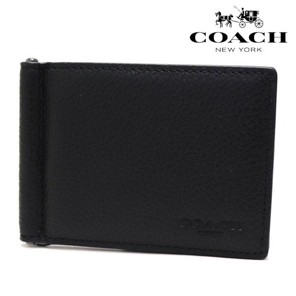 コーチ 二つ折り財布 メンズ レディース COACH Wallet マネークリップ CH090 QB...