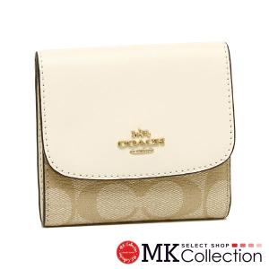P10 還元 2 1 10 00まで コーチ 折財布 ミニ財布 アウトレット レディース Coach F875 Imdqc ライトカーキ ホワイト Co F875 Imdqc ブランドショップaxes 通販 Yahoo ショッピング