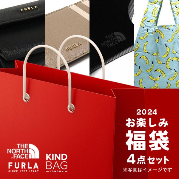 オータム福袋 フルラ 福袋 財布 カードケース 4点セット FURLA + ノースフェイスマスク+ブ...