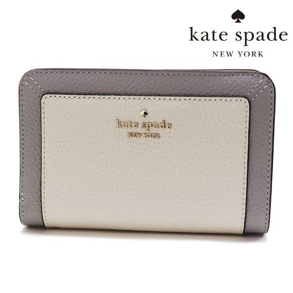 ケイトスペード 二つ折り財布 レディース KATE SPADE Wallet マウンテングレーマルチ...