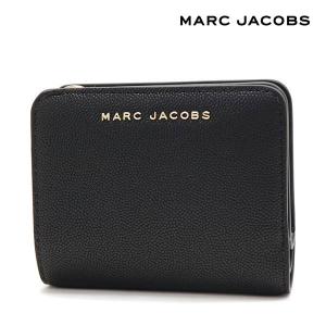週末セール マークジェイコブス 二つ折り財布 レディース MARC JACOBS Wallet ブラック M0016993 010 ギフトラッピング無料｜mkcollection