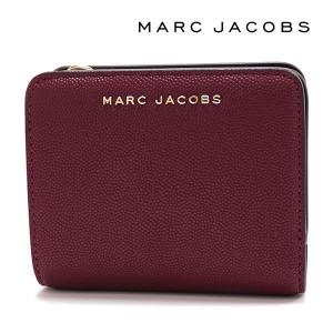 スプリングセール マークジェイコブス 二つ折り財布 レディース MARC JACOBS Wallet ミニ財布 ワインレッド M0016993 605 ギフトラッピング無料｜mkcollection