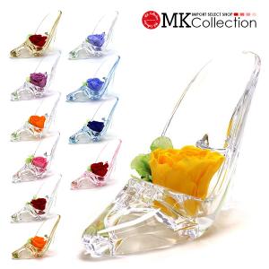ギフトフラワー プリザーブドフラワー アクリルハイヒール レディース メンズ Preserved Flower プチギフト PZ822