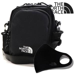 スプリングセール ザ ノースフェイス ショルダーバッグ マスクセット メンズ レディース THE NORTH FACE NN2PQ03J BLKの商品画像