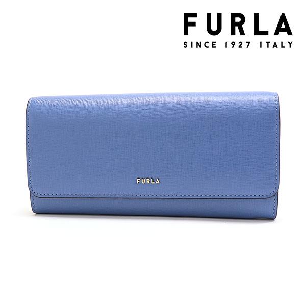 フルラ 二つ折り長財布 FURLA サフィアーノレザー バビロン ブルー PCY2UNO B3000...