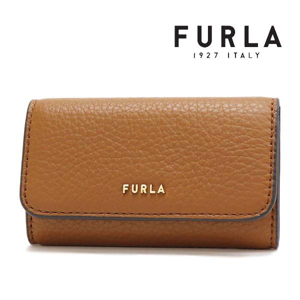 フルラ キーケース FURLA キーリング 4連フック コニャック ブラウン系 RAC5UNO HS...
