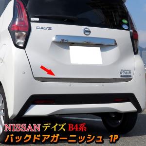 新型 デイズ B4系 パーツ バックドアガーニッシュ カスタム パーツ NISSAN DAYZ X S ハイウェイスター ボレロ｜mkcorporation8