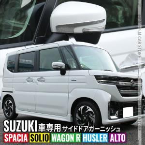 スペーシア ((198R)右ドアミラーカバー(ZVC スチールシルバー