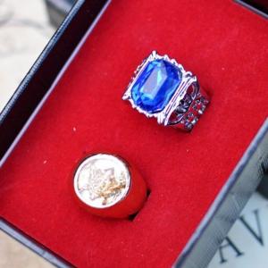 コスプレ 小道具 黒執事 シエル・ファントムハイヴ 指輪セット