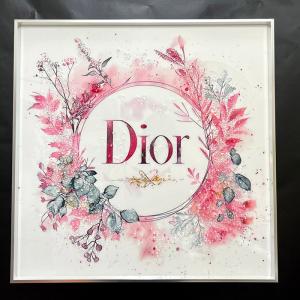 クリスタルアート キリン ピクチャー アートフレーム POP 送料無料 クリスタルアートパネル オマージュアートパネル キリン