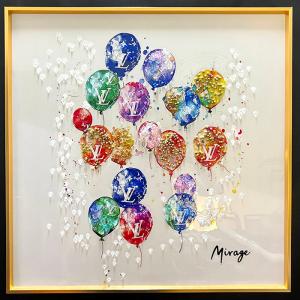 アートフレーム クリスタルピクチャー ローズ 薔薇 額絵