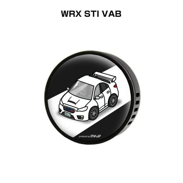 芳香剤 車 エアコン吹き出し口 エアコン 車好き 消臭 WRX STI VAB （フレーバー1個付き...