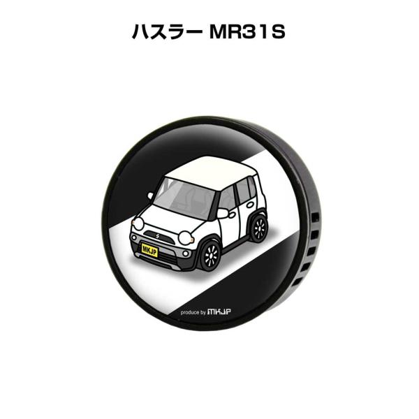 芳香剤 車 エアコン吹き出し口 エアコン 車好き 消臭 ハスラー MR31S （フレーバー1個付き）
