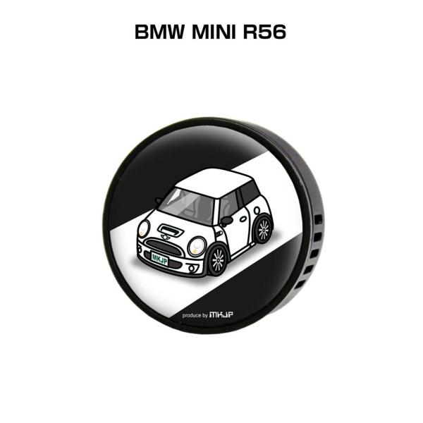 芳香剤 車 エアコン吹き出し口 エアコン 車好き 消臭 BMW MINI R56 （フレーバー1個付...