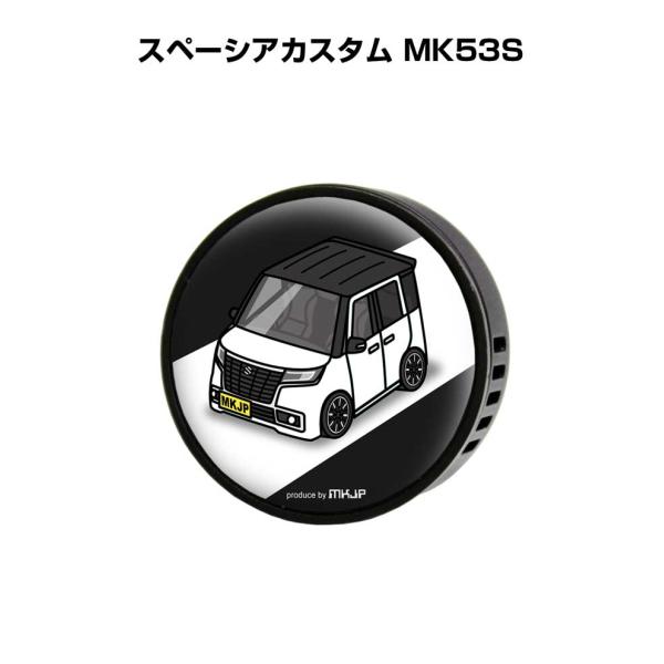 芳香剤 車 エアコン吹き出し口 エアコン 車好き 消臭 スペーシアカスタム MK53S （フレーバー...