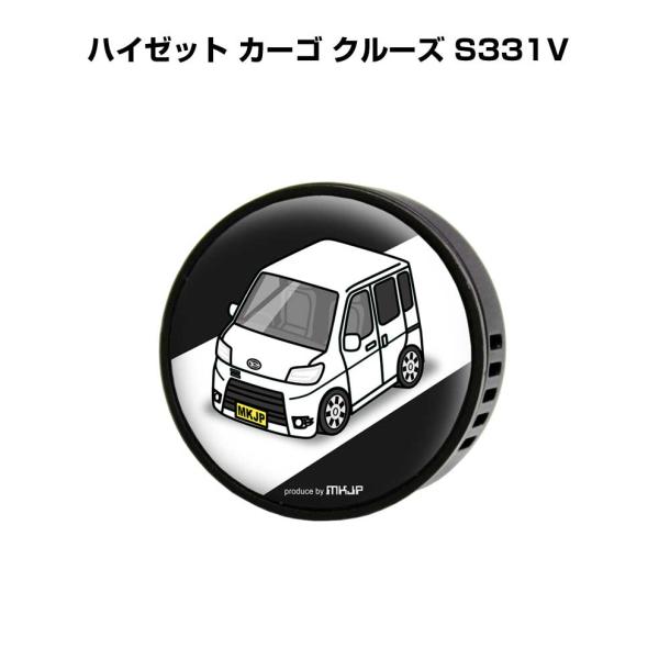 芳香剤 車 エアコン吹き出し口 エアコン 車好き 消臭 ハイゼット カーゴ クルーズ S331V （...
