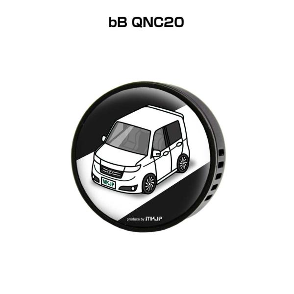 芳香剤 車 エアコン吹き出し口 エアコン 車好き 消臭 bB QNC20 （フレーバー1個付き）