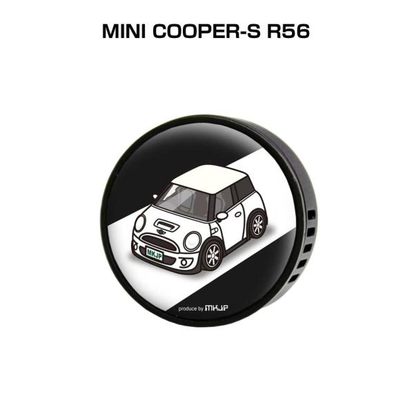 芳香剤 車 エアコン吹き出し口 エアコン 車好き 消臭 MINI COOPER-S R56 （フレー...