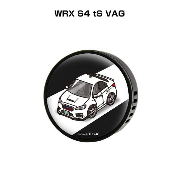 芳香剤 車 エアコン吹き出し口 エアコン 車好き 消臭 WRX S4 tS VAG （フレーバー1個...