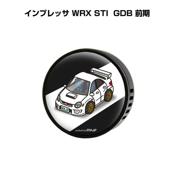 芳香剤 車 エアコン吹き出し口 エアコン 車好き 消臭 インプレッサ WRX STI GDB 前期 ...