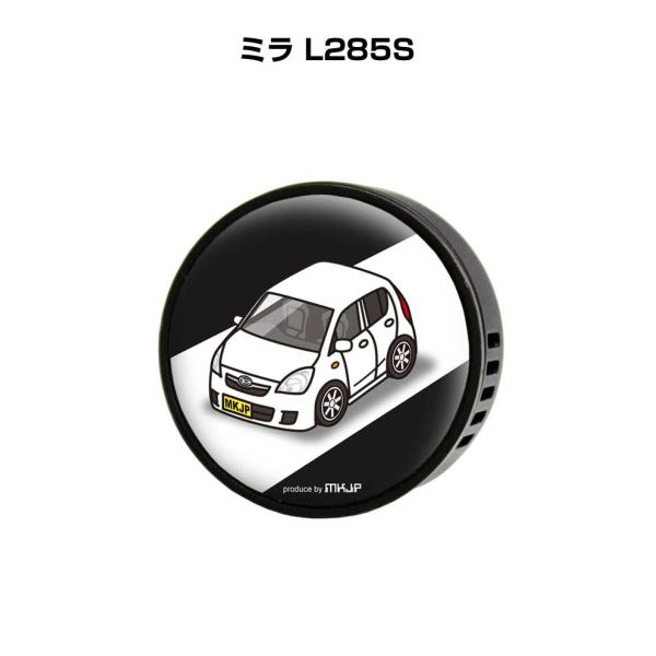 芳香剤 車 エアコン吹き出し口 エアコン 車好き 消臭 ミラ L285S （フレーバー1個付き）