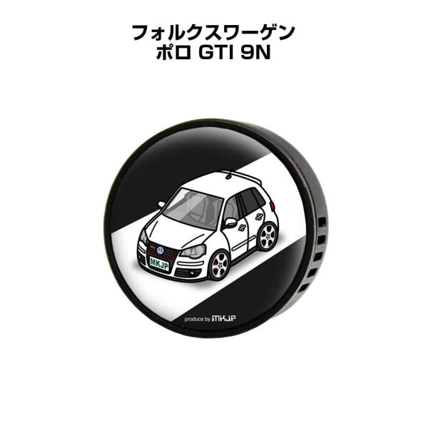 芳香剤 車 エアコン吹き出し口 エアコン 車好き 消臭 フォルクスワーゲン ポロ GTI 9N  （...