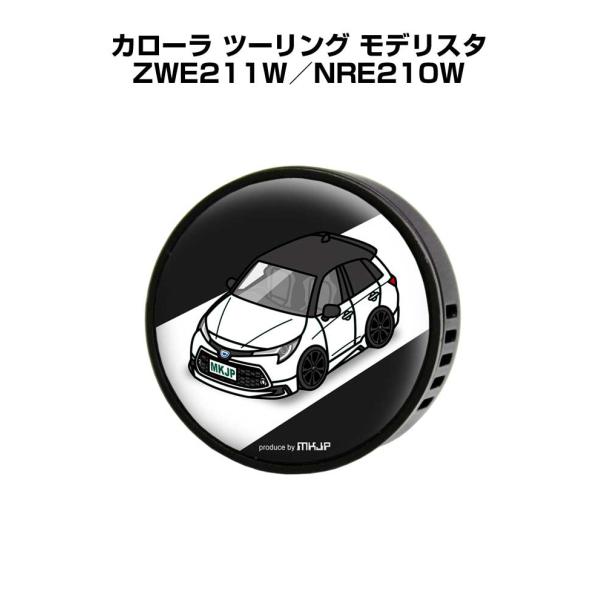 芳香剤 車 エアコン吹き出し口 エアコン 車好き 消臭 カローラ ツーリング モデリスタ ZWE21...