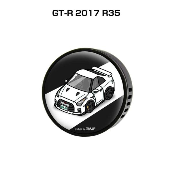 芳香剤 車 エアコン吹き出し口 エアコン 車好き 消臭 GT-R 2017 R35  （フレーバー1...