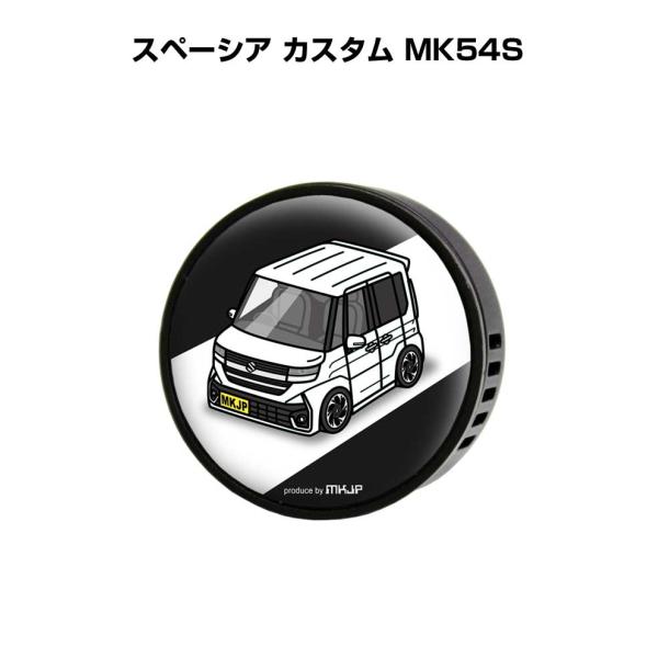 芳香剤 車 エアコン吹き出し口 エアコン 車好き 消臭 スペーシア カスタム MK54S （フレーバ...