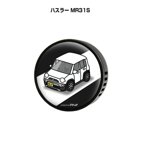 芳香剤 車 エアコン吹き出し口 エアコン 車好き 消臭 ハスラー MR31S （フレーバー1個付き）