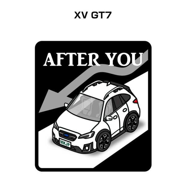 MKJP お先にどうぞステッカー 2枚入り スバル XV GT7 ゆうメール送料無料