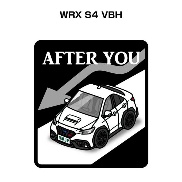 MKJP お先にどうぞステッカー 2枚入り スバル WRX S4 VBH ゆうメール送料無料