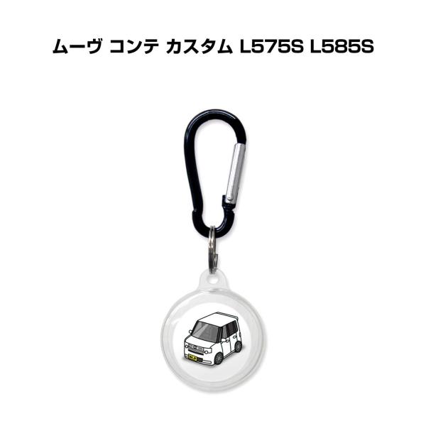 AirTagケース 車 鍵 エアタグ エアタグカバー Apple 保護 紛失防止 ムーヴ コンテ カ...