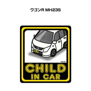 MKJP CHILD IN CARステッカー 2枚入り スズキ ワゴンR MH23S ゆうメール送料無料｜mkjp