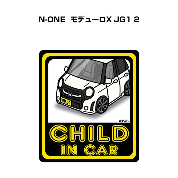 MKJP CHILD IN CARステッカー 2枚入り ホンダ N-ONE モデューロX JG1 2...