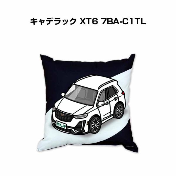 クッション 車好き プレゼント 車 誕生日 男性 腰痛 外車 キャデラック XT6 7BA-C1TL...