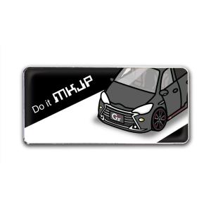 MKJP エンブレム 2個入り トヨタ アクアG's NHP10 ベース：ブラック フロントアップ ...