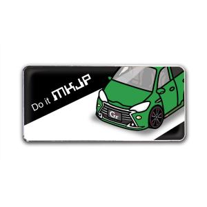 MKJP エンブレム 2個入り トヨタ アクアG's NHP10 ベース：ブラック フロントアップ ...