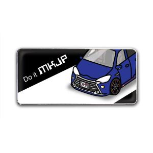 MKJP エンブレム 2個入り トヨタ アクアG's NHP10 ベース：ブラック フロントアップ ...