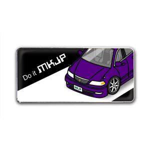 MKJP エンブレム 2個入り トヨタ マーク２ gx10 JZX10 ベース：ブラック フロントア...