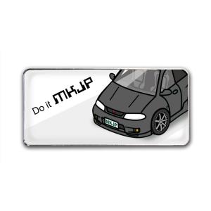 MKJP エンブレム 2個入り ニッサン スカイラインGT-R R33 ベース：ホワイト フロントア...