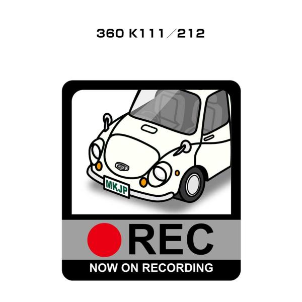 MKJP イラストA5 フレーム付き スバル 360 K111／212 ゆうメール送料無料