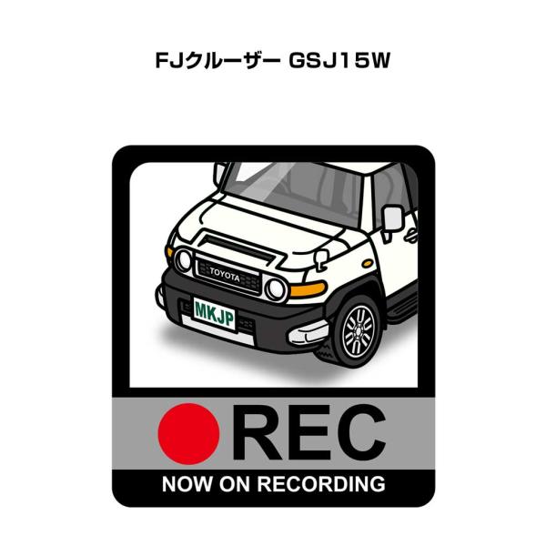 MKJP イラストA5 フレーム付き トヨタ FJクルーザー GSJ15W ゆうメール送料無料
