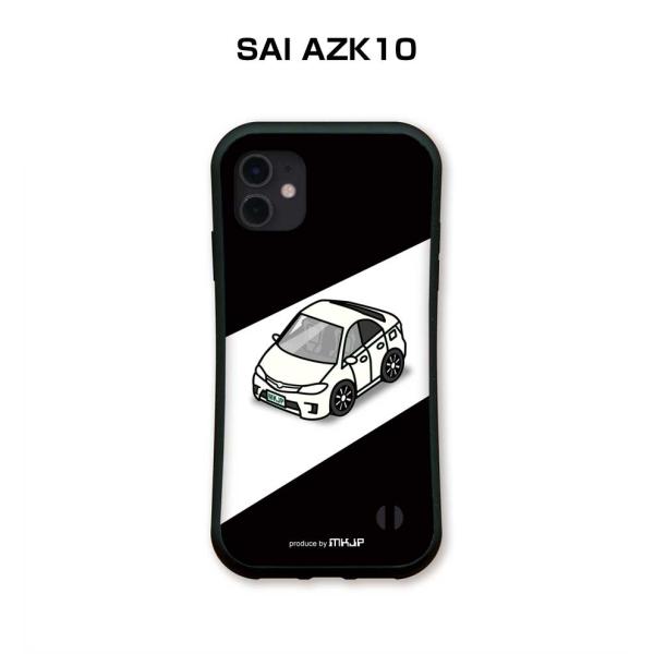 iPhoneグリップケース iPhone各種 車好き SAI AZK10 ゆうパケット送料無料