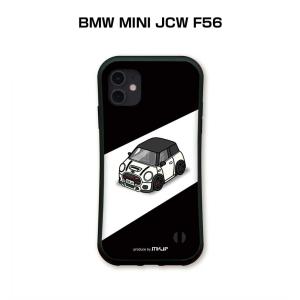 グリップケース スマホケース iPhone15 iPhone14 iPhone13 車好き 祝い 外車 BMW MINI JCW F56 ゆうパケット送料無料｜mkjp