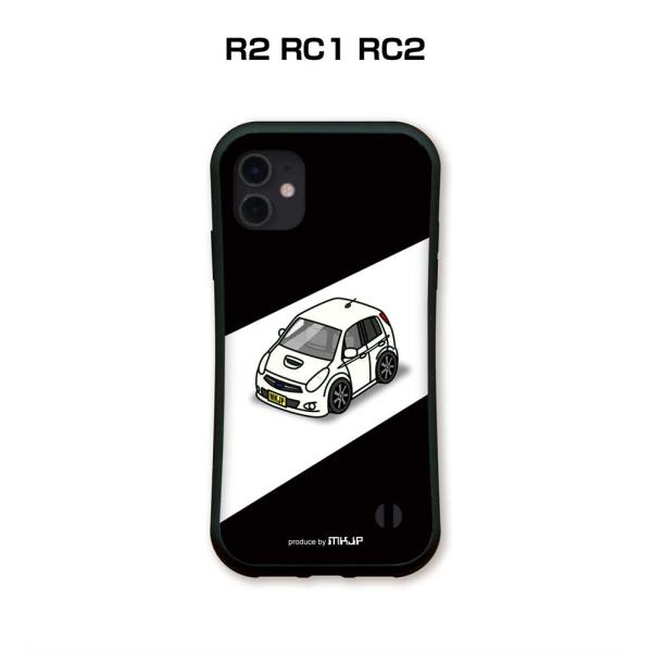 iPhoneグリップケース iPhone各種 車好き R2 RC1 RC2 ゆうパケット送料無料