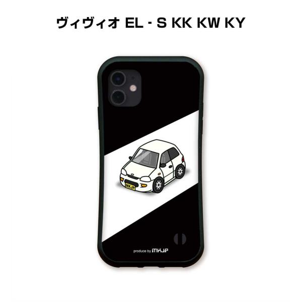 iPhoneグリップケース iPhone各種 車好き ヴィヴィオ EL‐S KK KW KY ゆうパ...