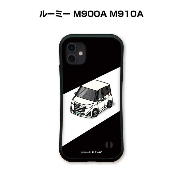 iPhoneグリップケース iPhone各種 車好き ルーミー M900A M910A ゆうパケット...