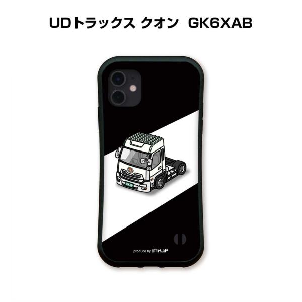 iPhoneグリップケース iPhone各種 車好き UDトラックス クオン GK6XAB ゆうパケ...